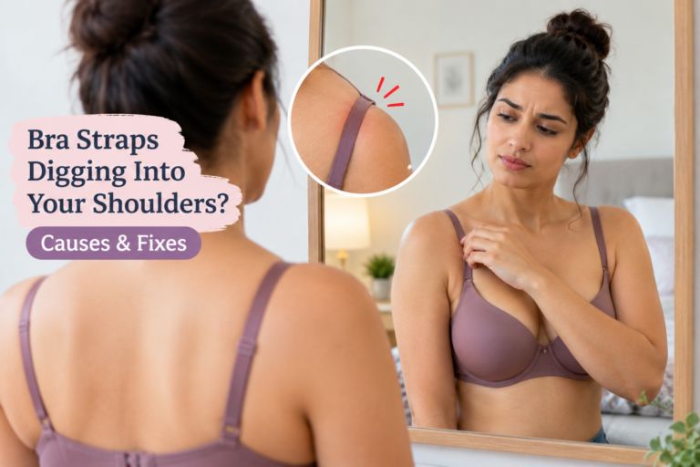 Bra straps digging into shoulders